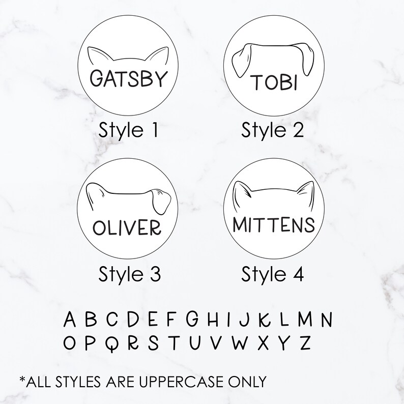 Custom Pet Gift Wrap Tag Cat Ears Engraved Wooden Name Tags Etsy