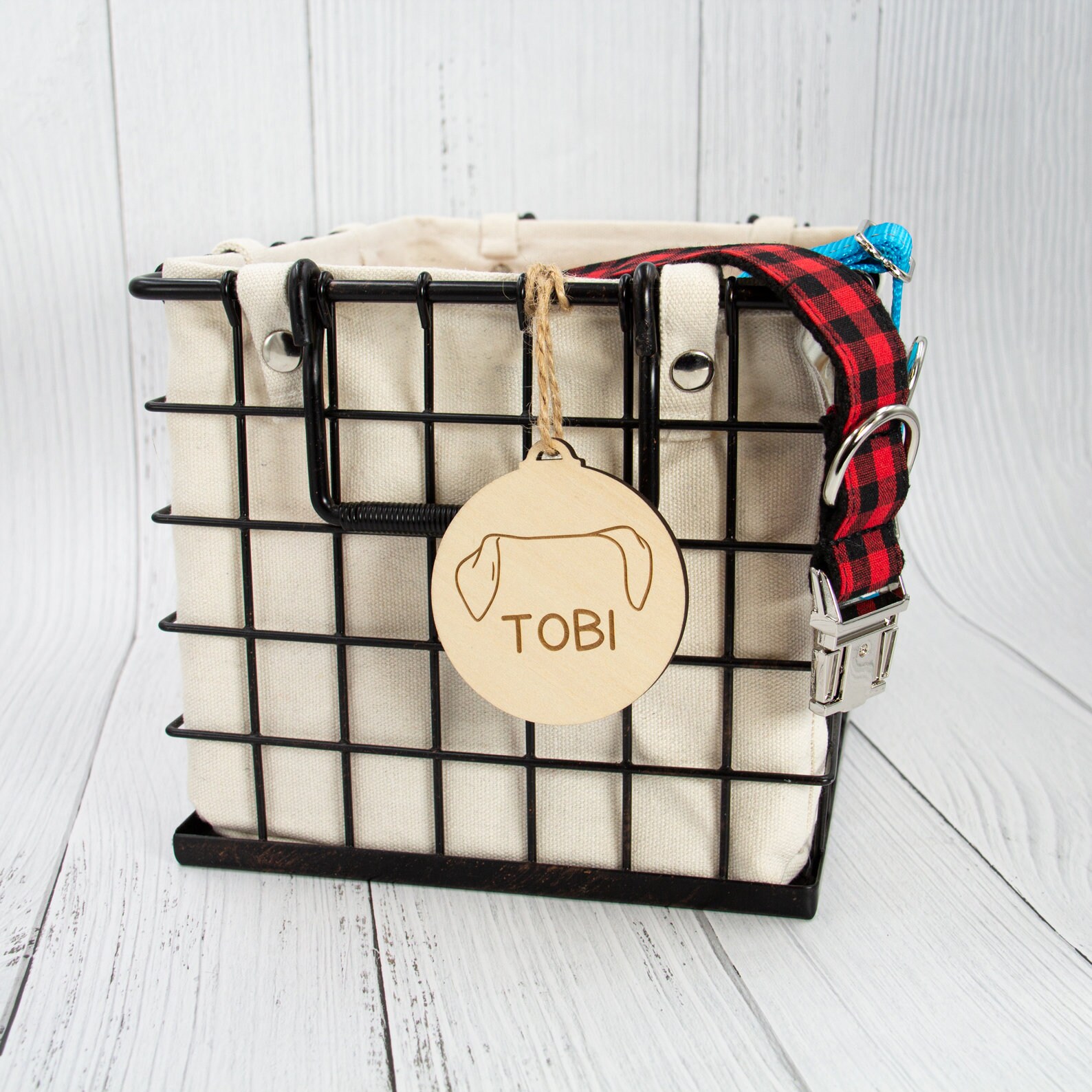Custom Pet Gift Wrap Tag | Cat Ears Engraved Wooden Name Tags ...