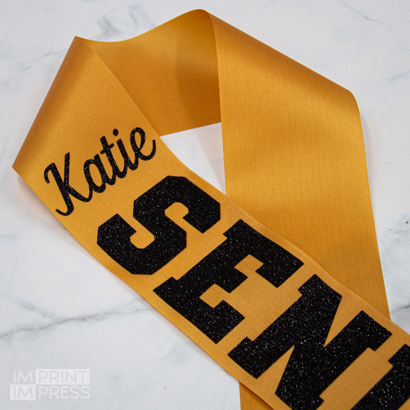 Custom Senior Sash Personalized Senior Sash Custom Etsy