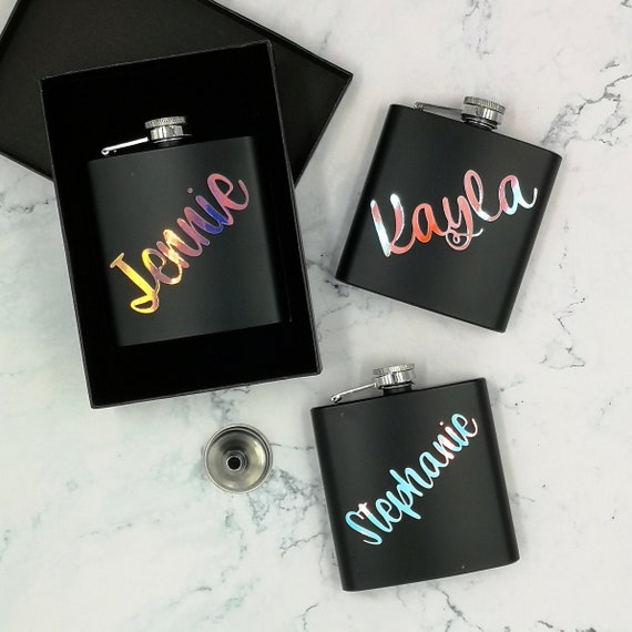 Personalized Women S Flask Custom Women S Flask Etsy