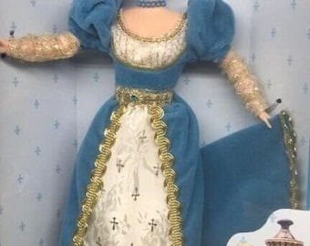 1996 Muñeca Barbie de la colección Great Eras "French Lady" en caja