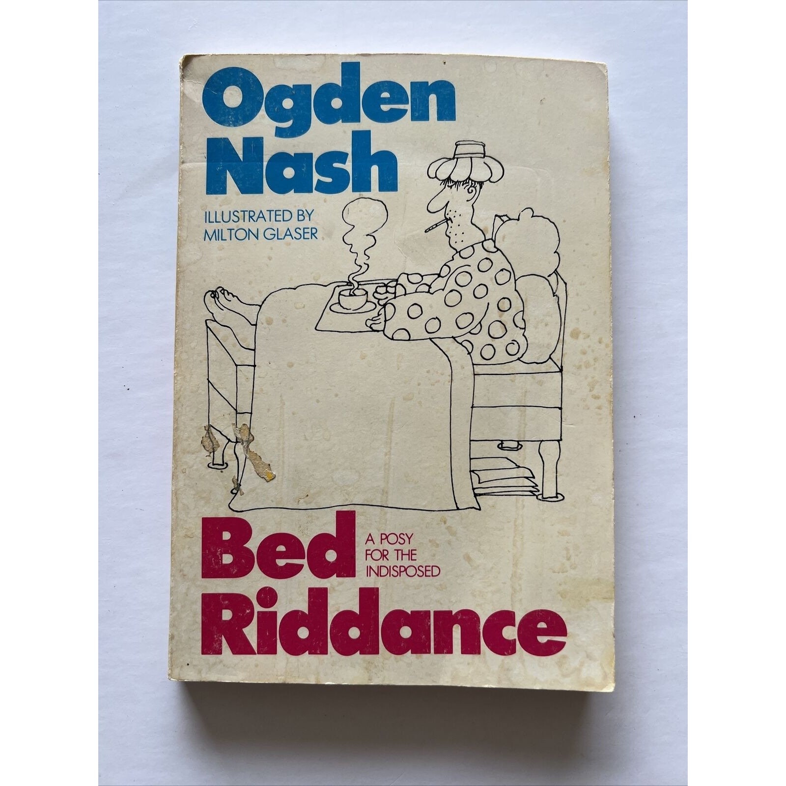Bed Riddance de ogden Nash (libro en rústica comercial de 1969)