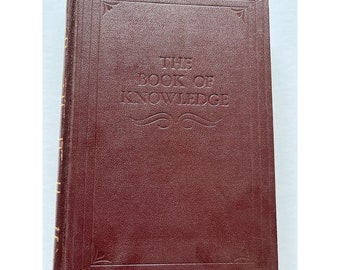 The Book of Knowledge - The Children's Encyclopedia Volume 8 Hardcover 1950