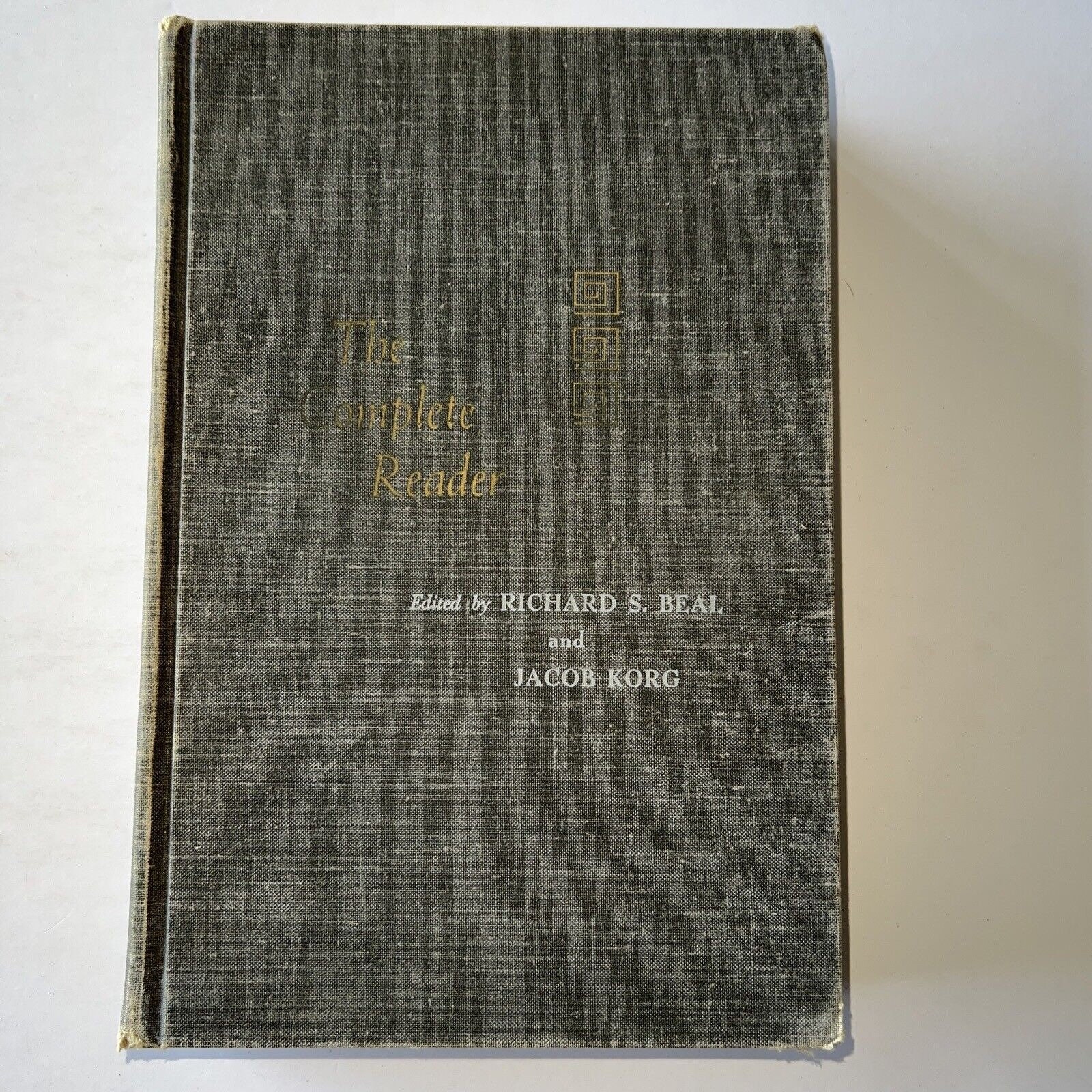The Complete Reader 1961 Richard Beal Jacob Korg Prentice-Hall Hardcover