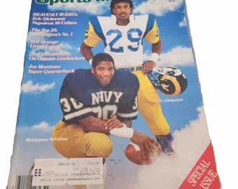 1985 4 de septiembre Revista Sports Illustrated Eric Dickerson Bueno