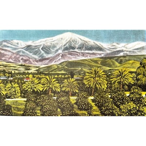 Union Pacific Railroad, Land of Recreation & Opportunity, California - Postcard