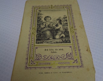 Vintage PrayerHoly Cards Religious Ephemera Set of 59 Religious Catholic Mass Cards Collectible Remembrance Cards Divinations