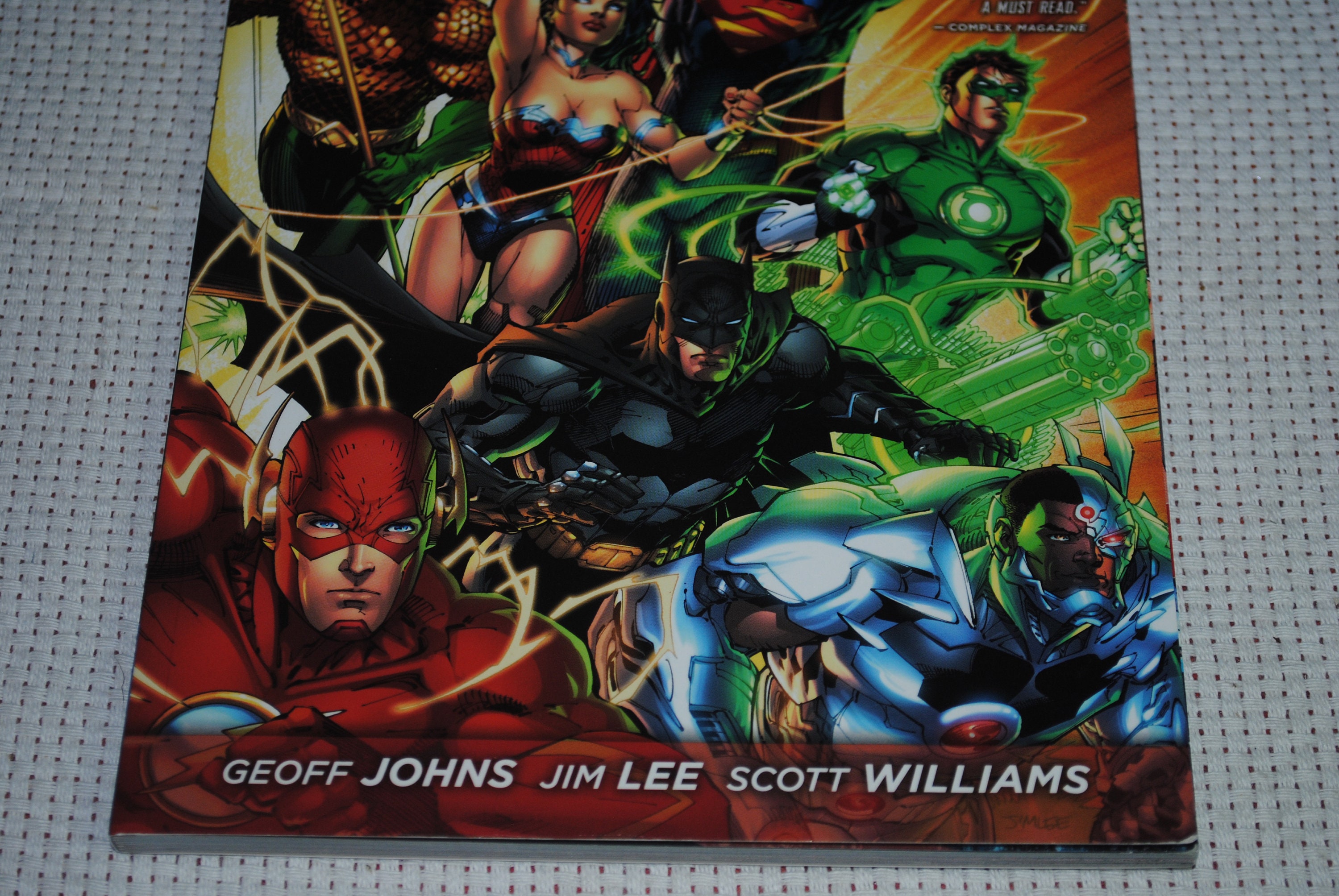 justice league by geoff johns box set