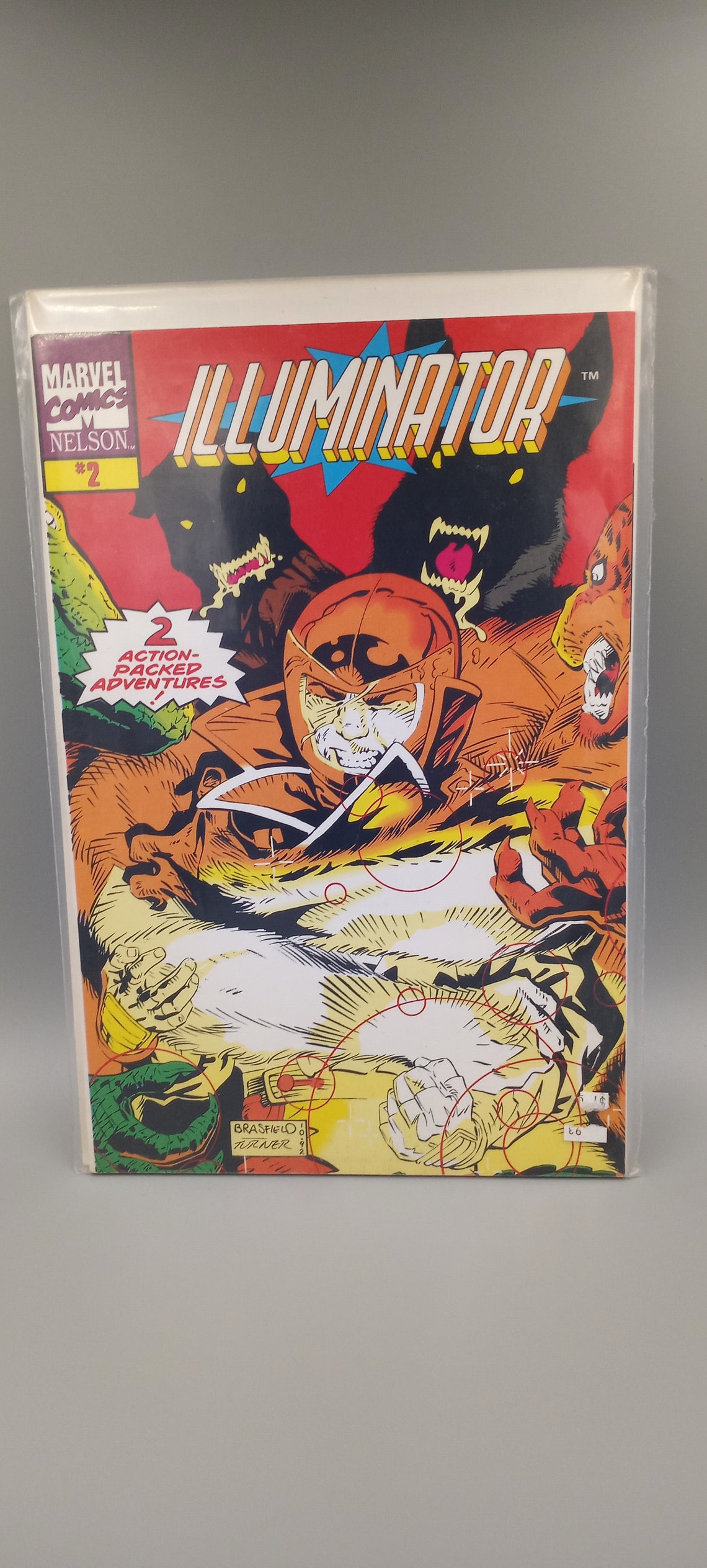 Illuminator 2 Mini Series 1993 Marvel Comics Comic Books Etsy