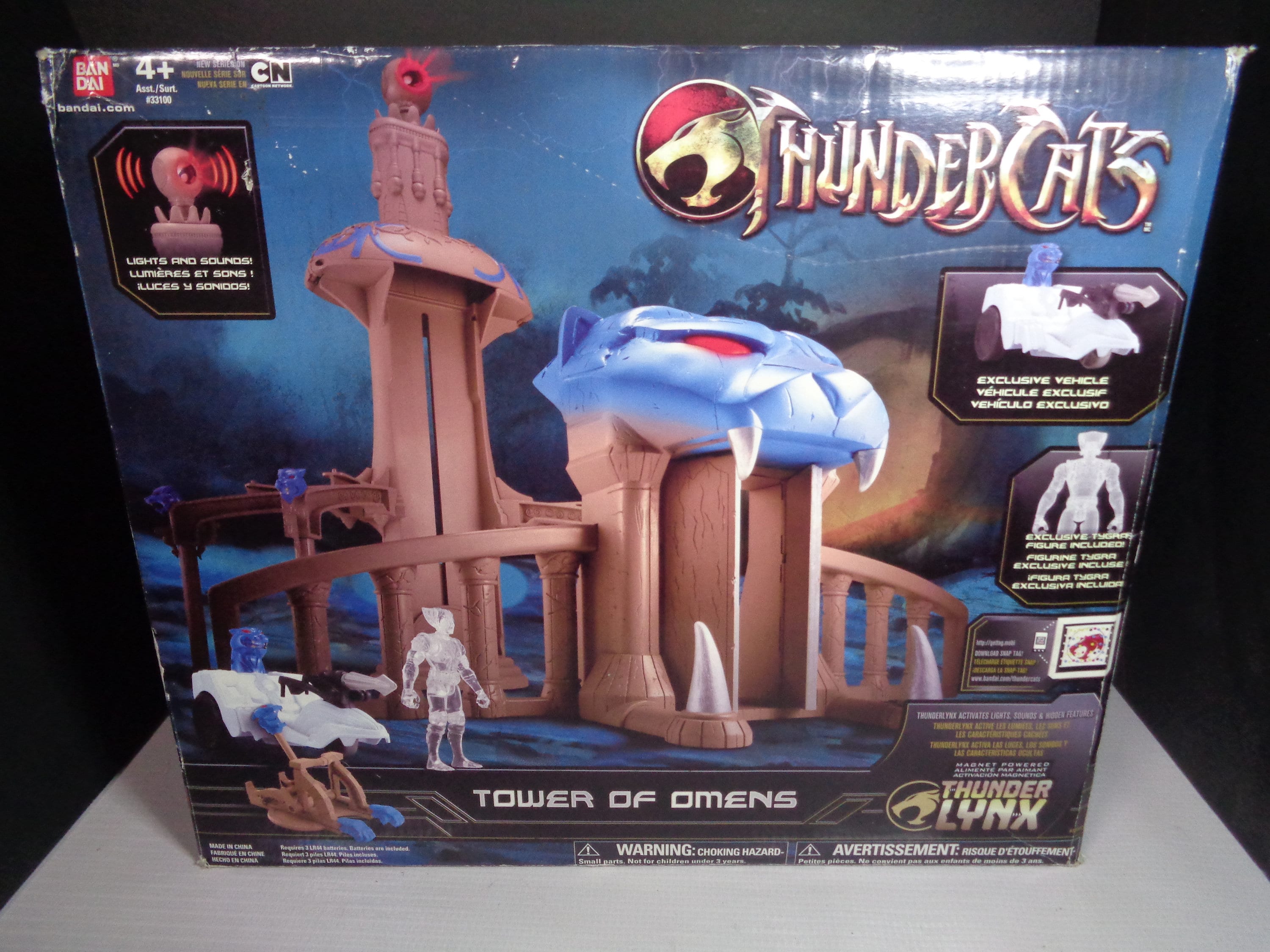 Bandai Thundercats Tower Of Omens Deluxe Playset Action Figure for sale online 