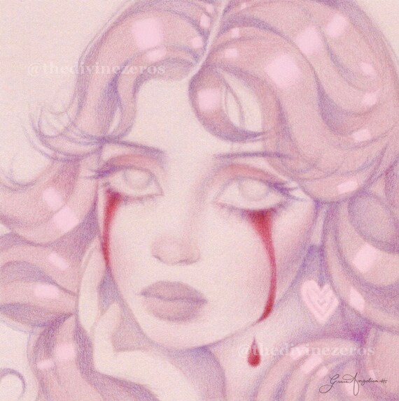cotton candy tears