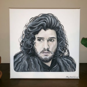 Jon Snow Original Acrylic Painting