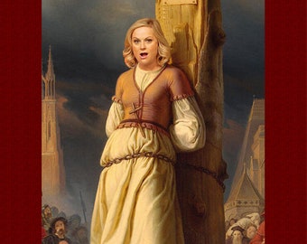 Saint Amy Poehler Print 11x14" or 8x10"