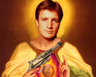 Saint Malcolm Reynolds Print 11x14" or 8x10"