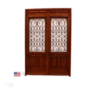 Solid wood door for front entrance of house, hand carved custom door for exterior, Custom  Double and  Single Rustic Doors - Colorado USA