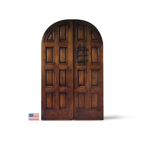 Antique door, Solid wood door front entrance of house, hand carved door for exterior, Custom  Single and Double Rustic Doors - Colorado USA