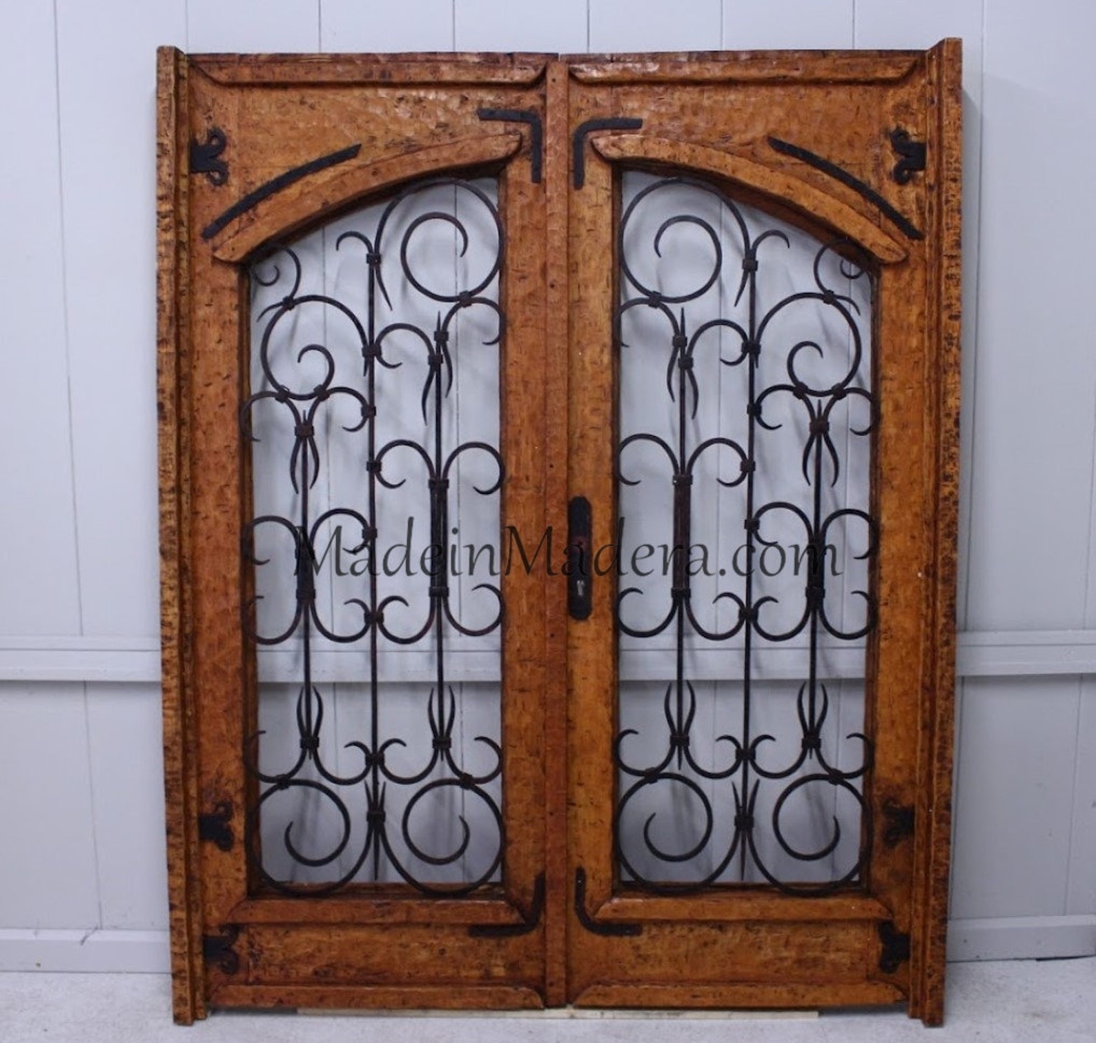 Rustic Spanish Doors Solid Wood Door Antique Doors Barn Etsy