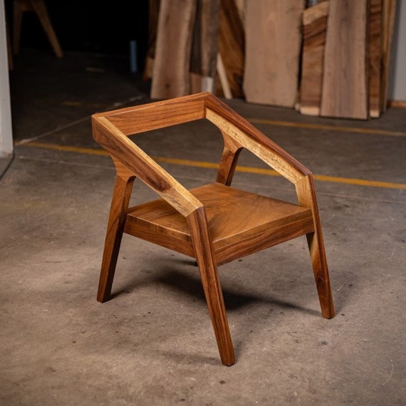Contemporary wooden chair clearance