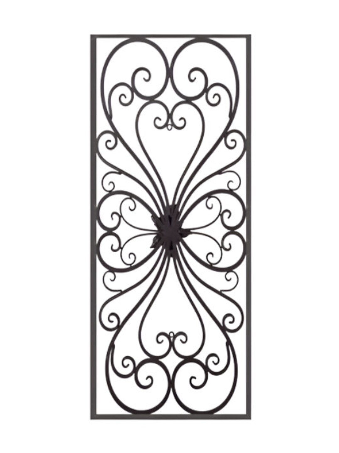 Wrought Iron Wine Cellar Doors Tuscany Style Doors Artistic Etsy