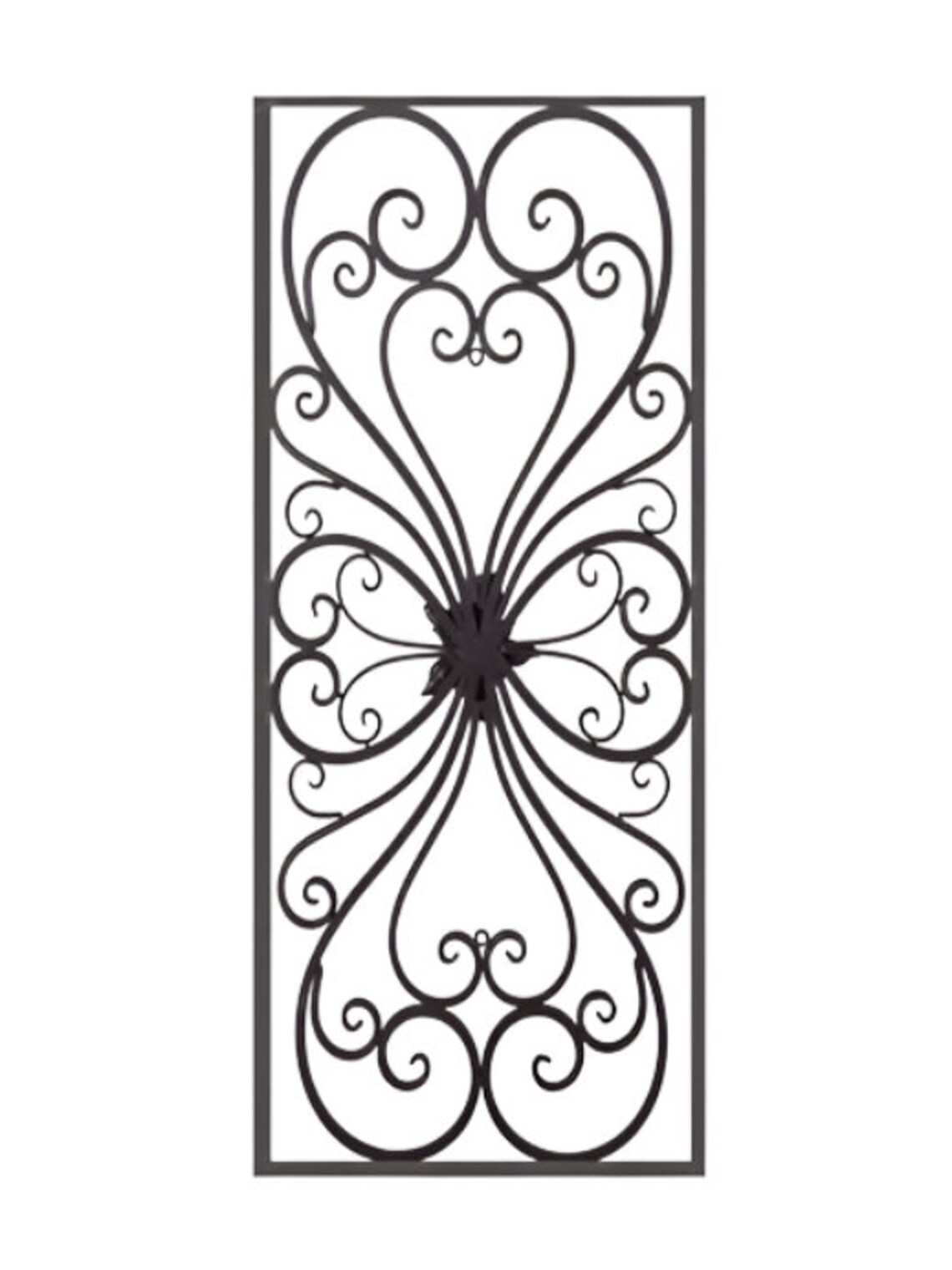 Wrought Iron Wine Cellar Doors Tuscany Style Doors Artistic Etsy