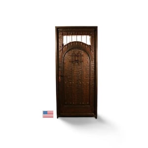 Antique door, Solid wood door front entrance of house, hand carved door for exterior, Custom  Single and Double Rustic Doors - Colorado USA