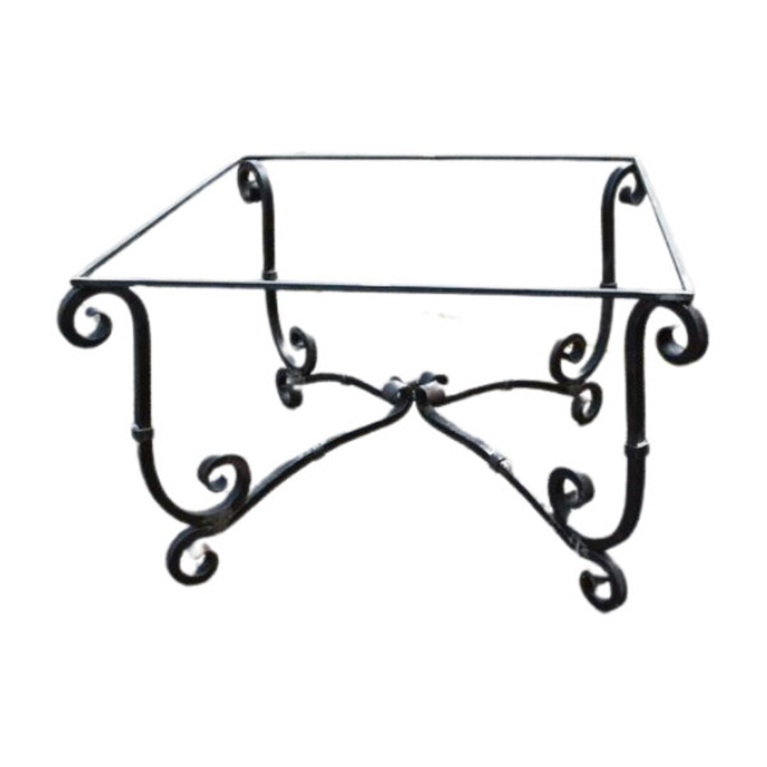 Table Bases Wrought Iron Table Base Table Base Etsy