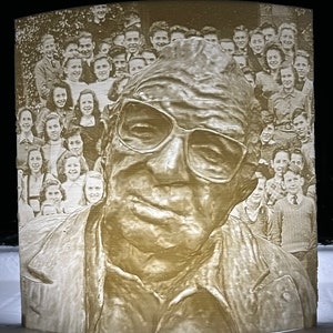 Sir Nicholas Winton Lithophane