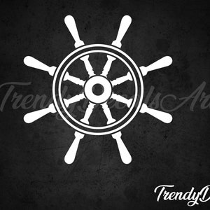 Boot wiel decal, vissen decal, visserij sticker, visserij vinyl decal, Marine auto venster sticker, wiel vinyl decal, visserij boot decal