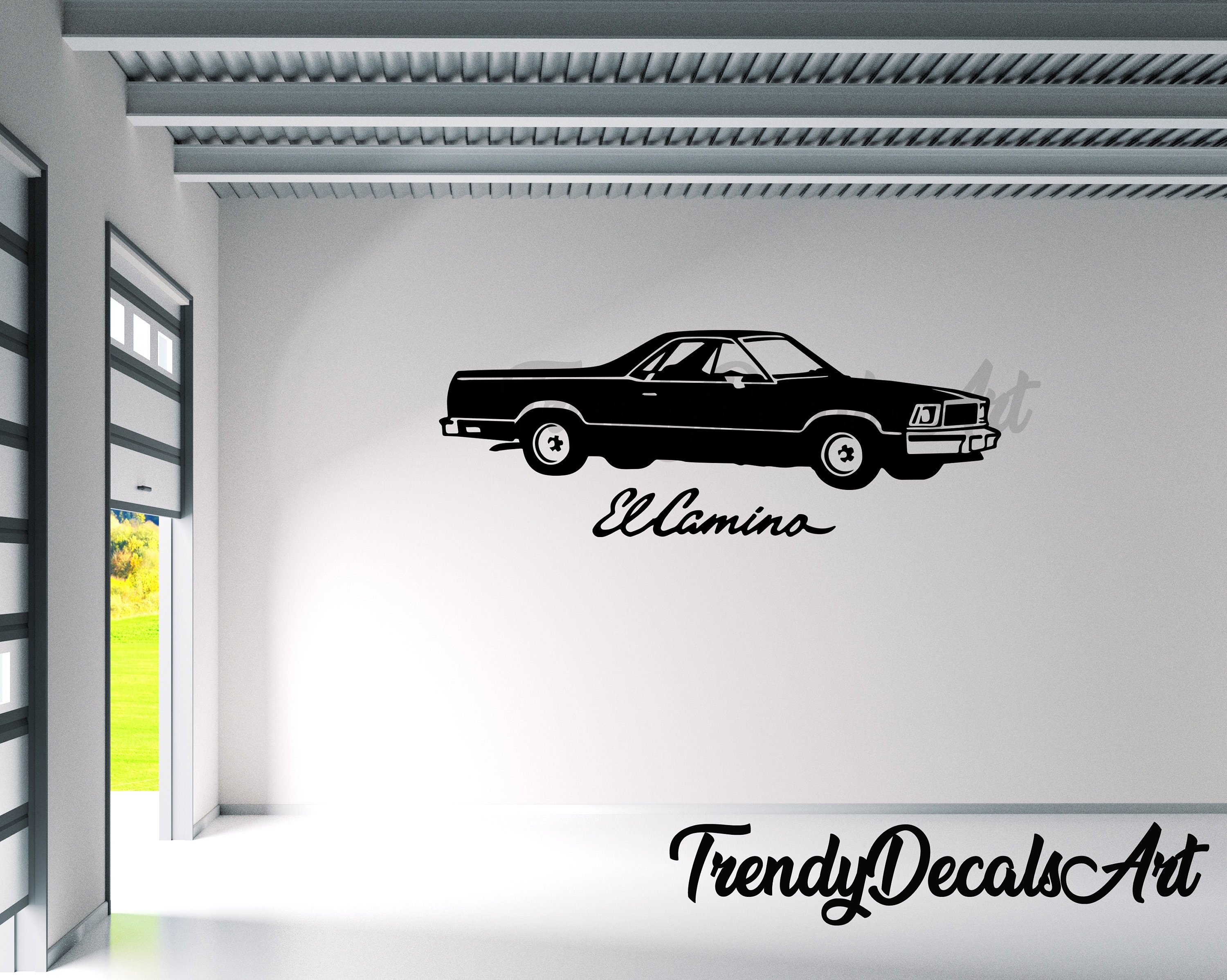 Chevy El Camino Bowtie Decal Sticker | Custom Made In the USA | Fast