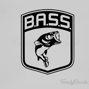 Bass Fishing Decal -  Canada