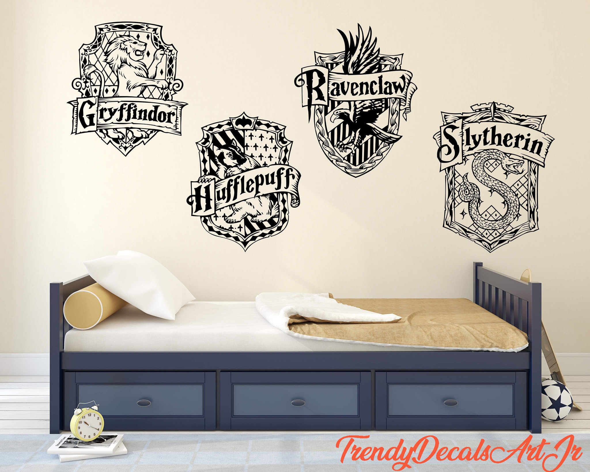 Potter Custom Name Decal - Personalized Name Decal, Gift for Kids, Kids  Room h167