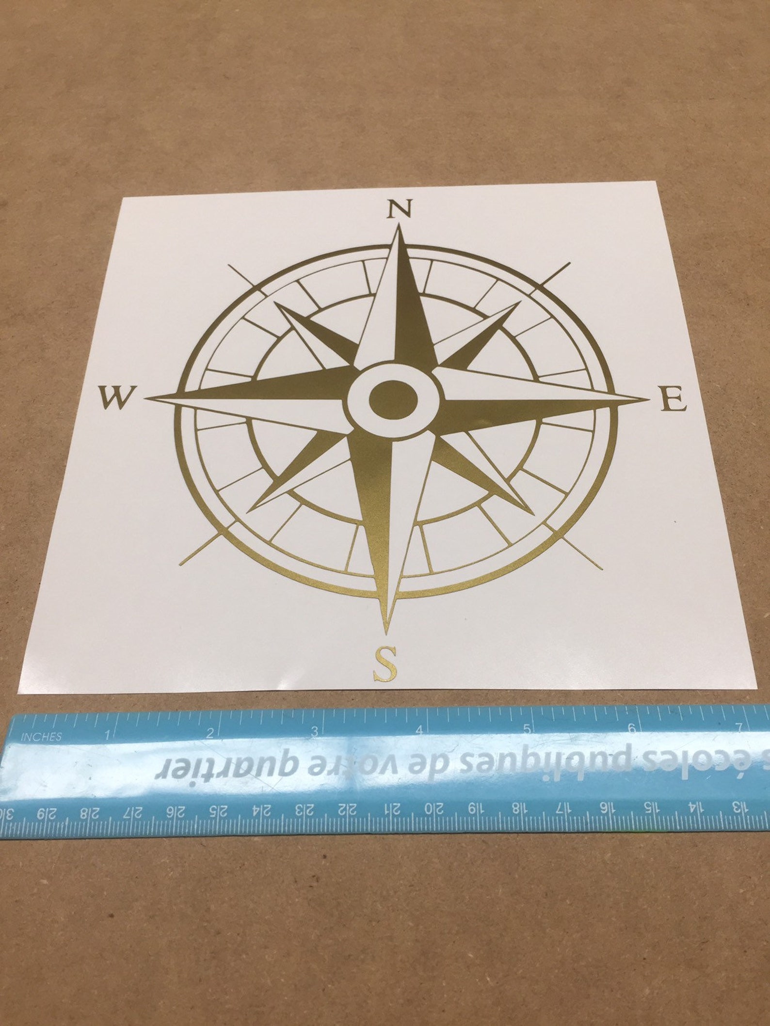 Compass Vinyl Compass Decal Compass Vinyl Sticker Mountain Vinyl Decal | Etsy