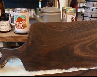 Large Black Walnut Charcuterie Board