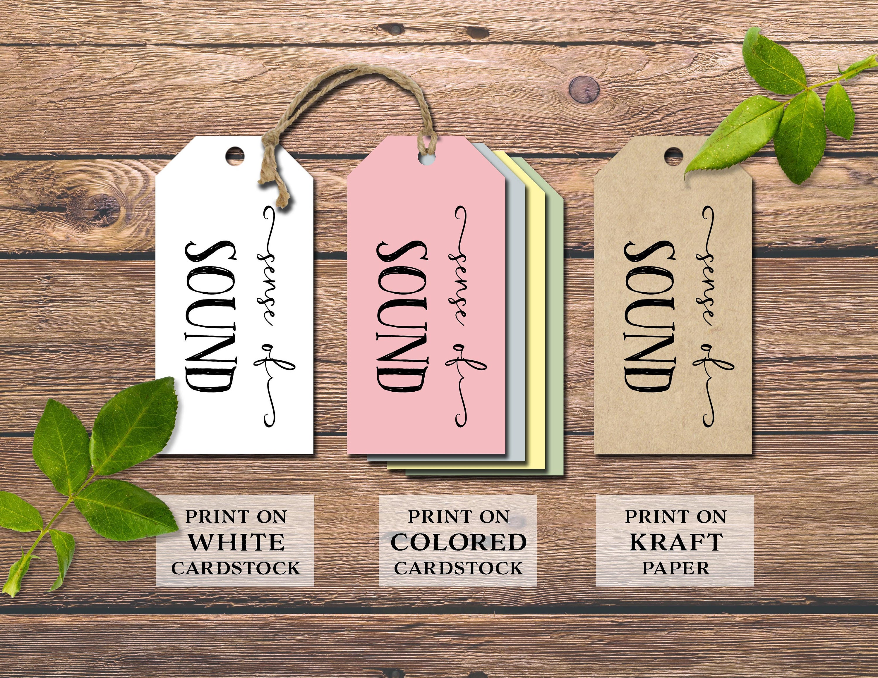 5 Senses Gift Tags 5 Senses Heavy Black Cardstock Gift Labels Bag Tags NEXT  DAY SHIPPING Set of 5 for Anniversary, Valentine's Day -  Hong Kong