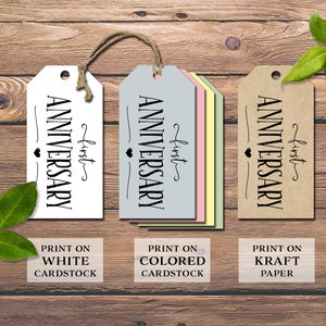 Marriage Milestone wine gift tags. Instant download printable. Rustic wedding firsts gift for bride groom. Bridal shower cards. Wine labels. image 3