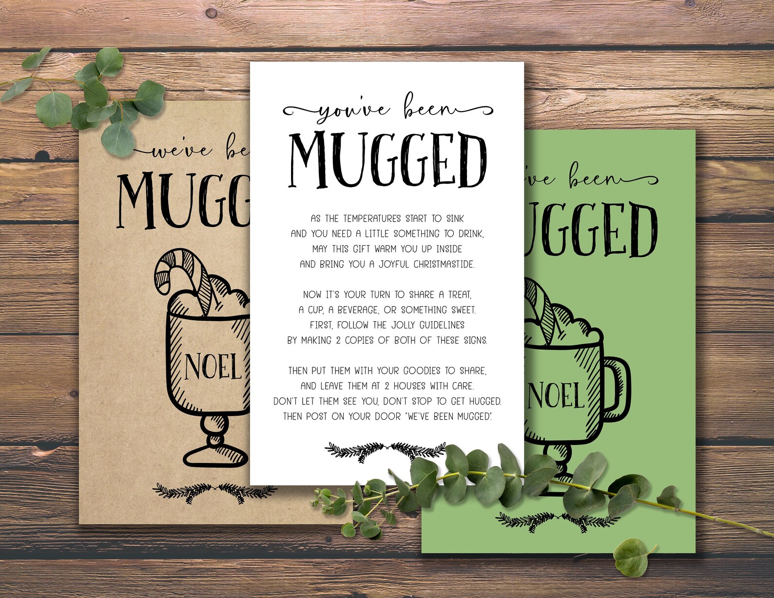 you-ve-been-mugged-instant-download-printable-christmas-etsy