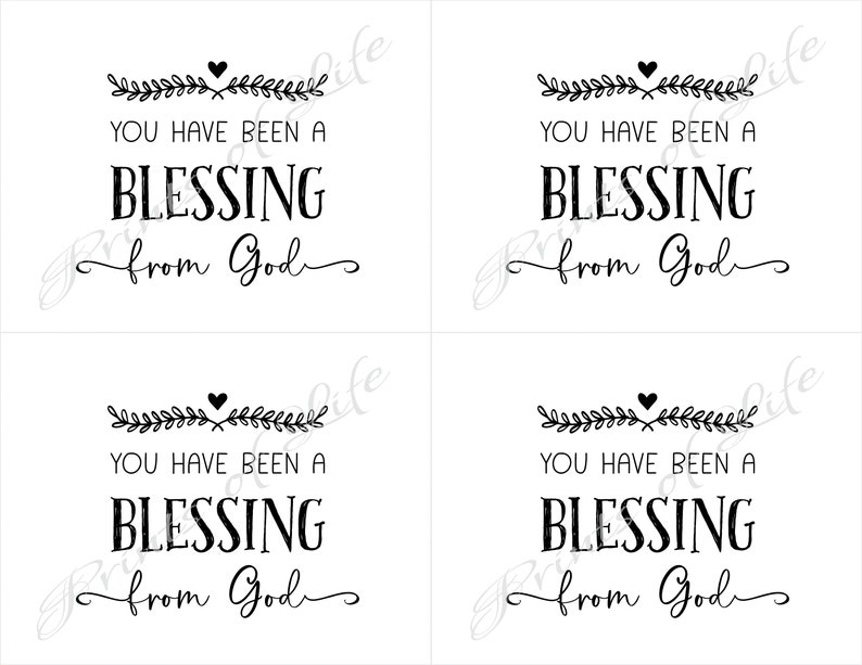 Thank You for Service cards. God Bless You. Instant download printable. Appreciation for serving. Pastor Church Military Essential Workers. image 6