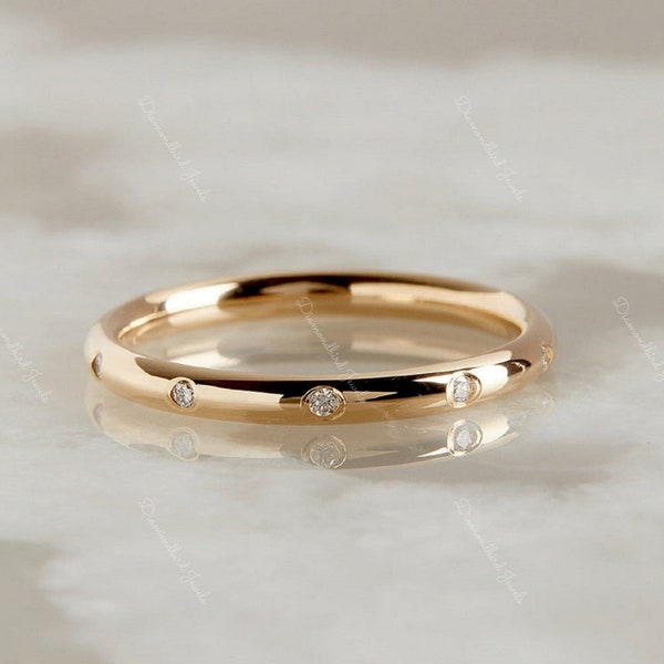 Spaced Eternity Ring - Etsy