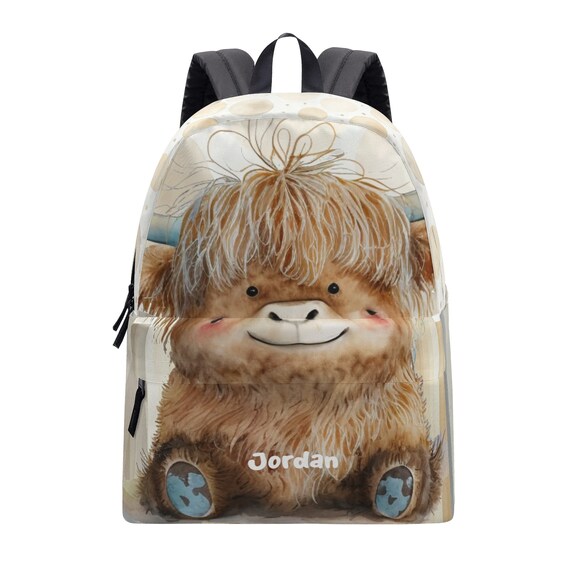 Highland?Cow Backpack Highland Cow Floral Mini Backpack - BoxLunch Exclusive  main image 4