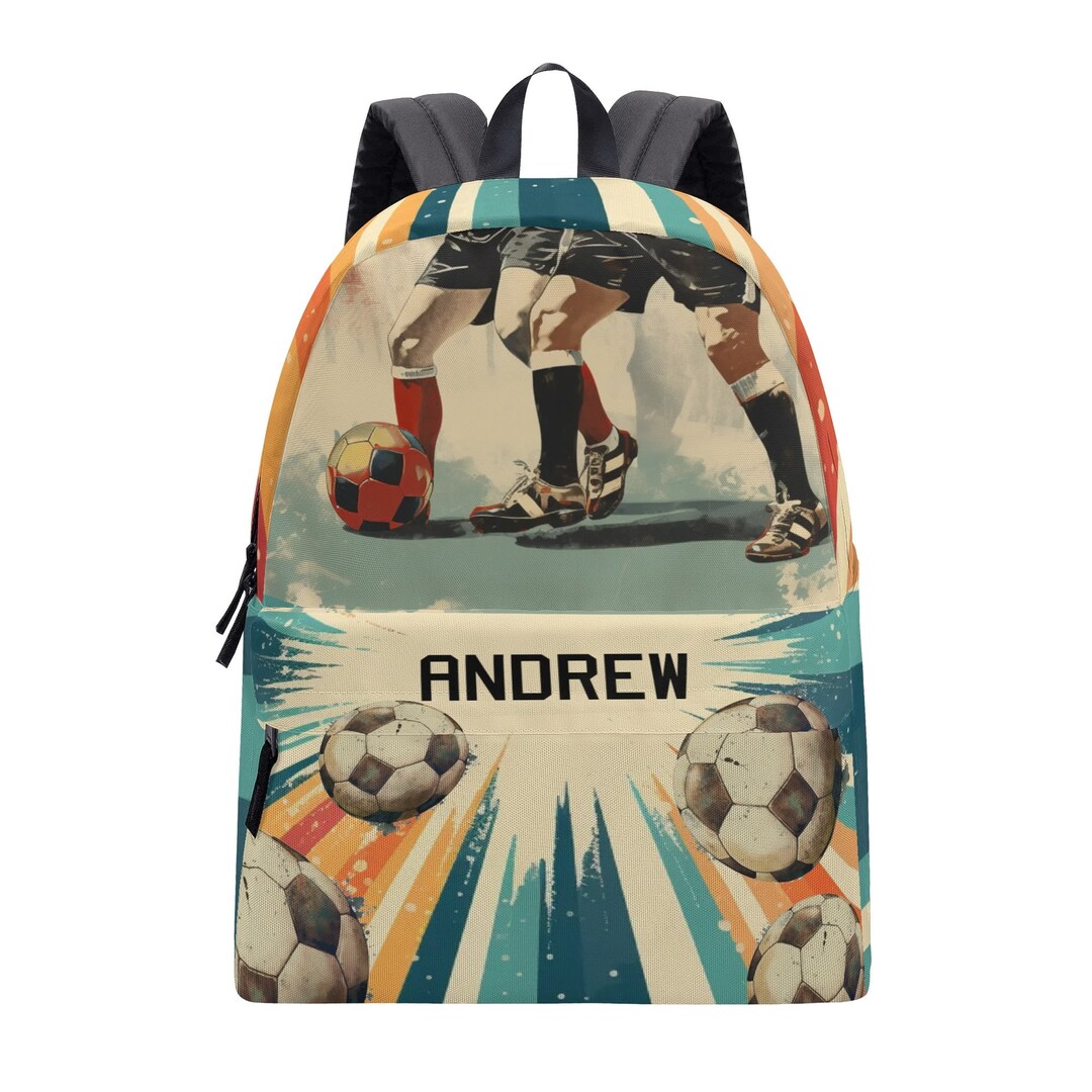Custom Retro Soccer / Football Backpack - Etsy
