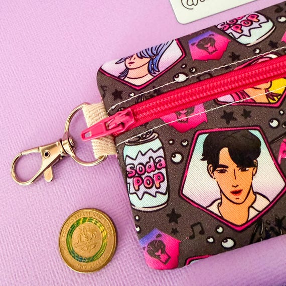 Saja Boys Pouch - K-pop Demon Hunters Coin Purse - Period Kit