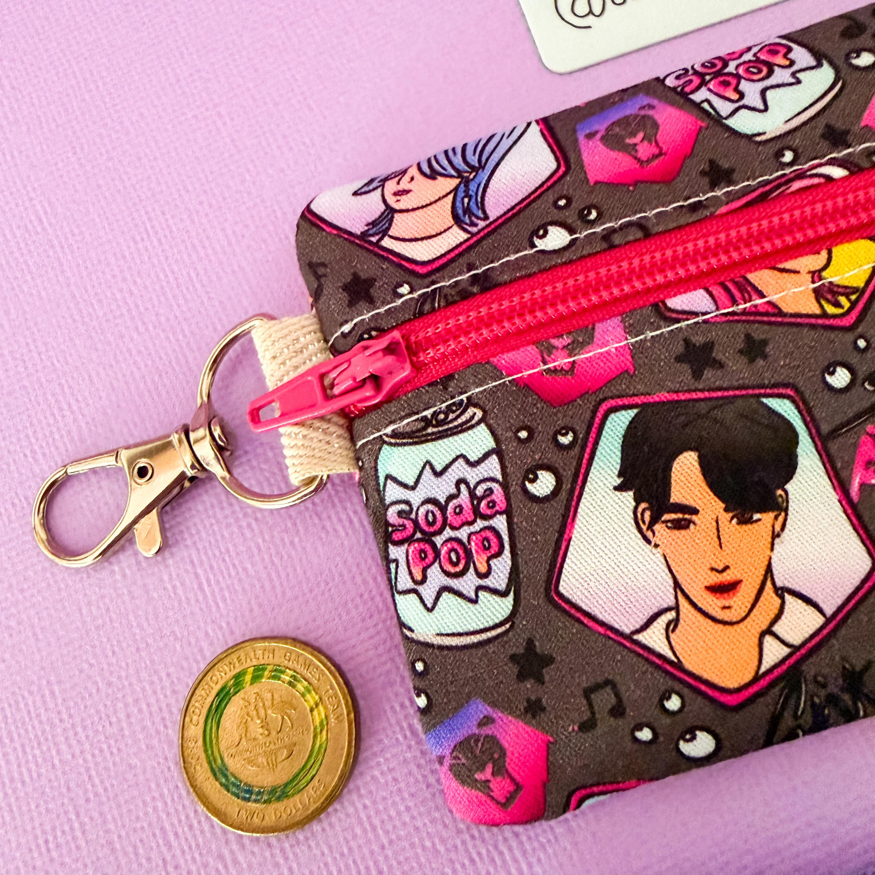 Saja Boys Pouch - K-pop Demon Hunters Coin Purse - Period Kit