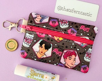 Saja Boys Pouch - K-pop Demon Hunters Coin Purse - Period Kit