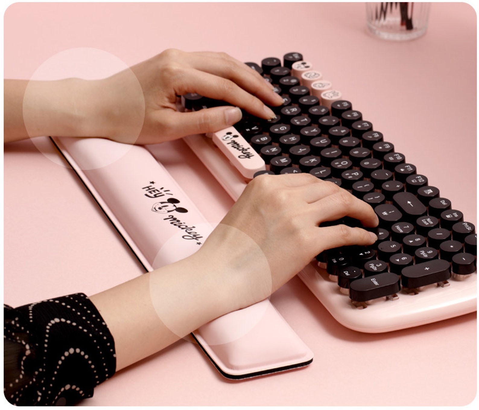 Disney Mickey Mouse Wireless retro keyboard Etsy