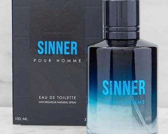 SINNER Pour Homme Men's Cologne 3.4 Oz EDT Spray