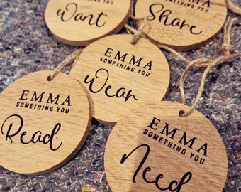 Personalised Christmas Present Tags