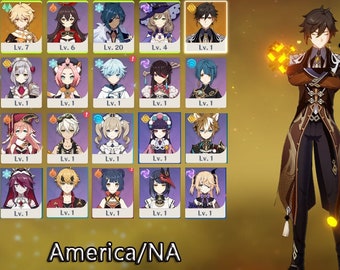 Genshin Account Etsy