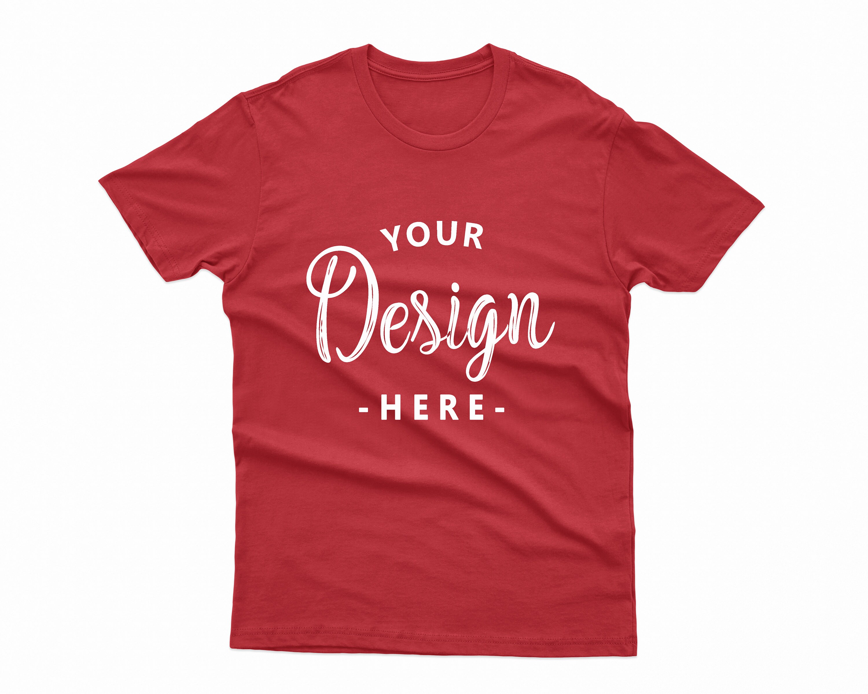 Download Christmas Red Festive T Shirt Mockup Shirt Mock Upmodern Etsy