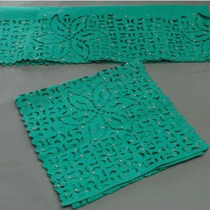 Aso oke complete set| laser cut Aso oke gele, Ipele and fila