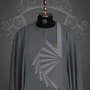 Akangu  Men  3pcs Agbada | body suit | African Kaftan | Nigeria party outfit | Men wedding outfit| Party dress